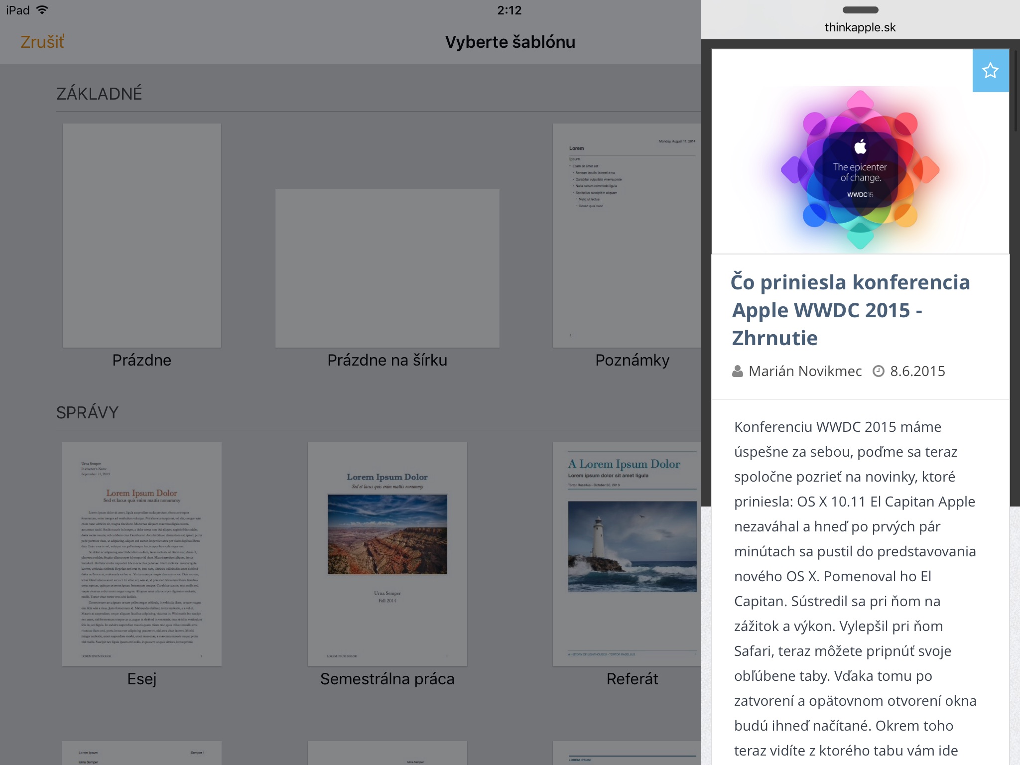 Multitasking ponovom