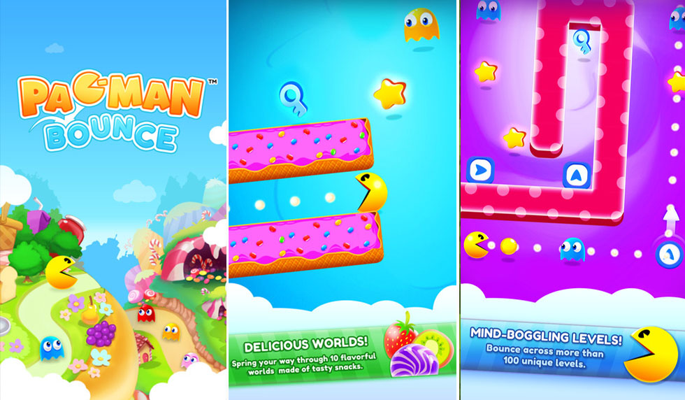 Pac-Man Bounce