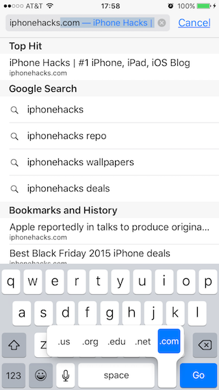 Zdroj: iphonehacks.com