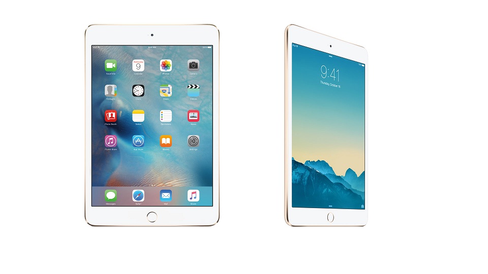 iPad mini 4 a 3