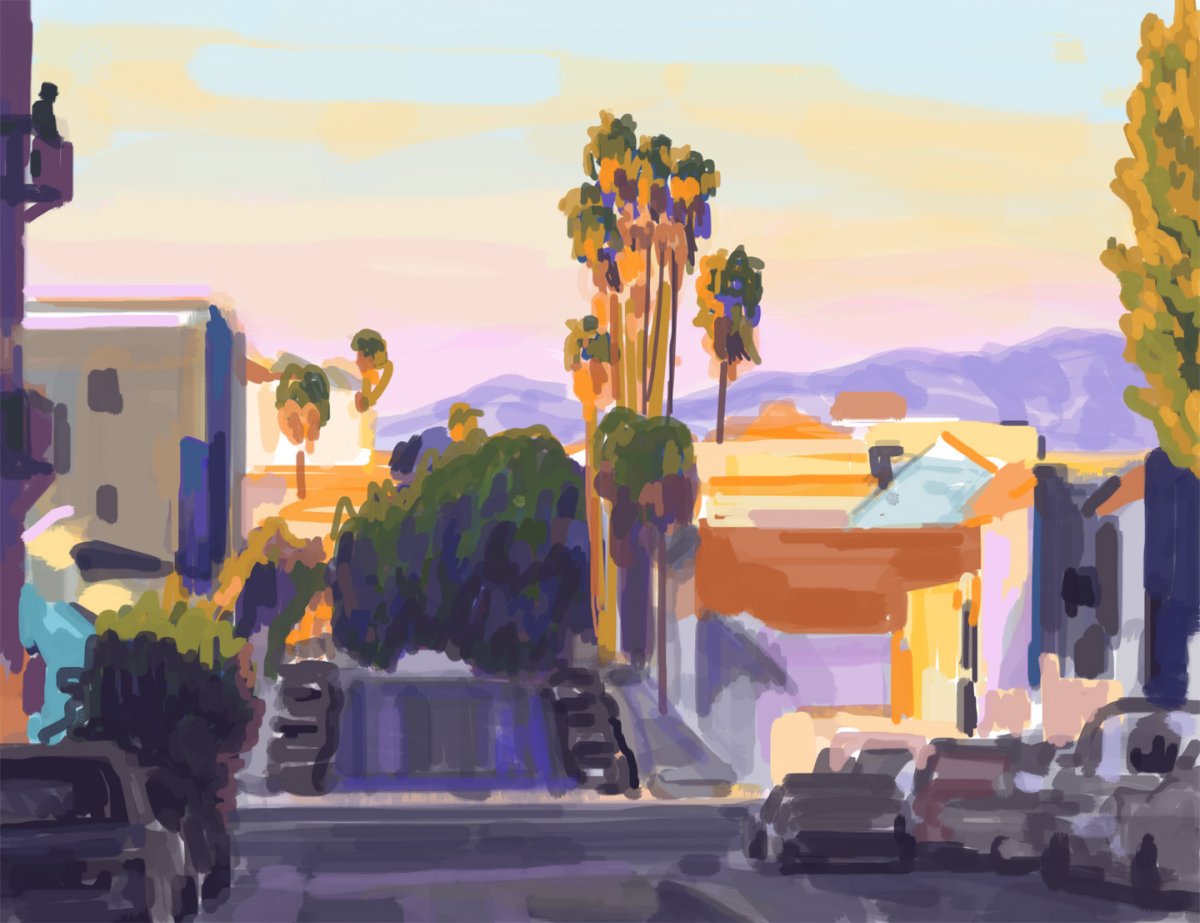 Seeking colour in the streets