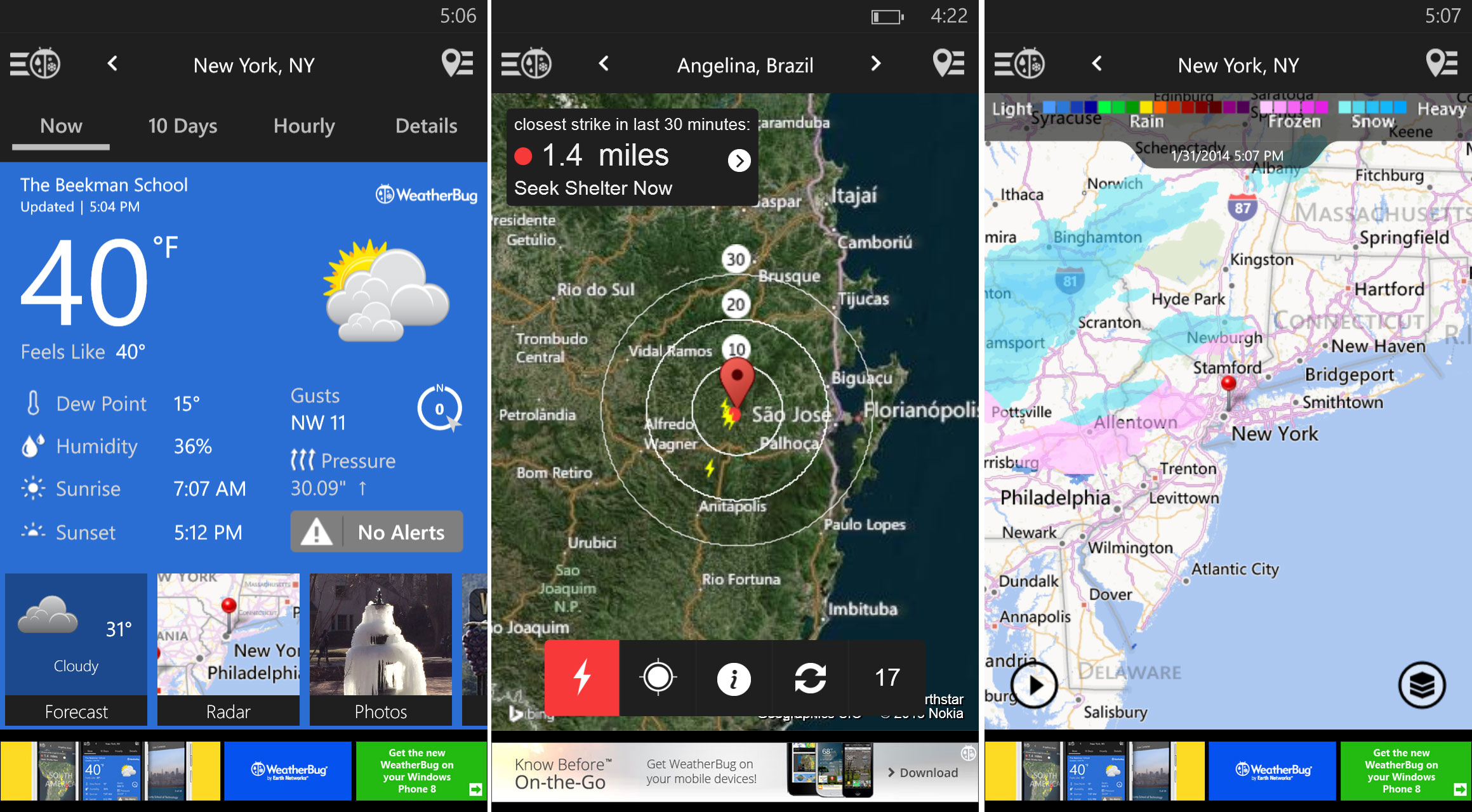 Zdroj: weatherbug.com