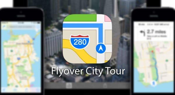 Obľúbené položky v Apple Maps pre iOS 8