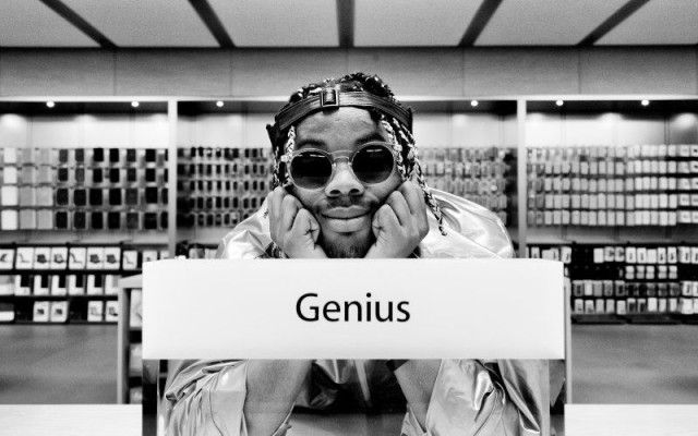 Rapper nahral svoj album v Apple Store