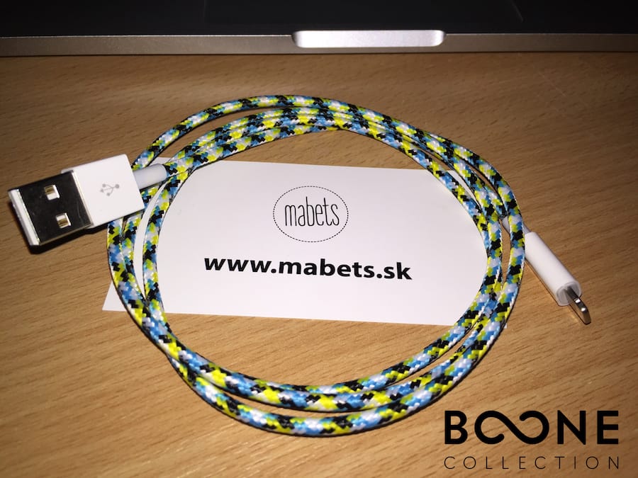 Recenzia: Usb Lightning kábel BOONE "The reef"