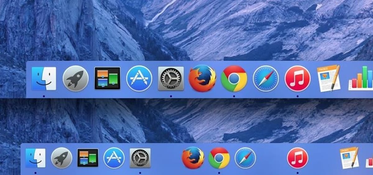 Návod (OS X): Ako umiestniť do Docku medzery