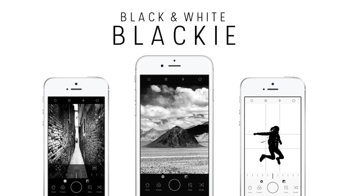 Blackie: slovenská fotoaplikácia, ktorá vidí svet v čiernobielych farbách + SÚŤAŽ