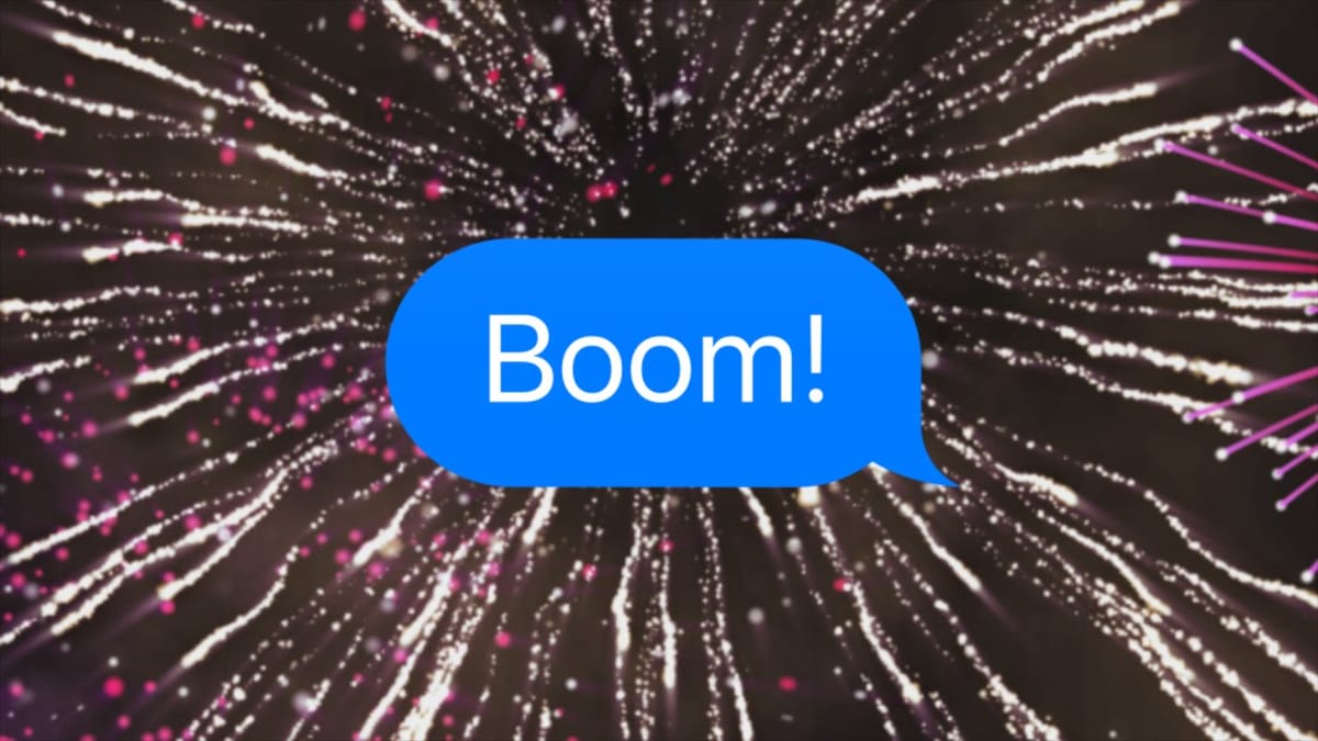 iOS 10 prináša nové efekty v iMessage