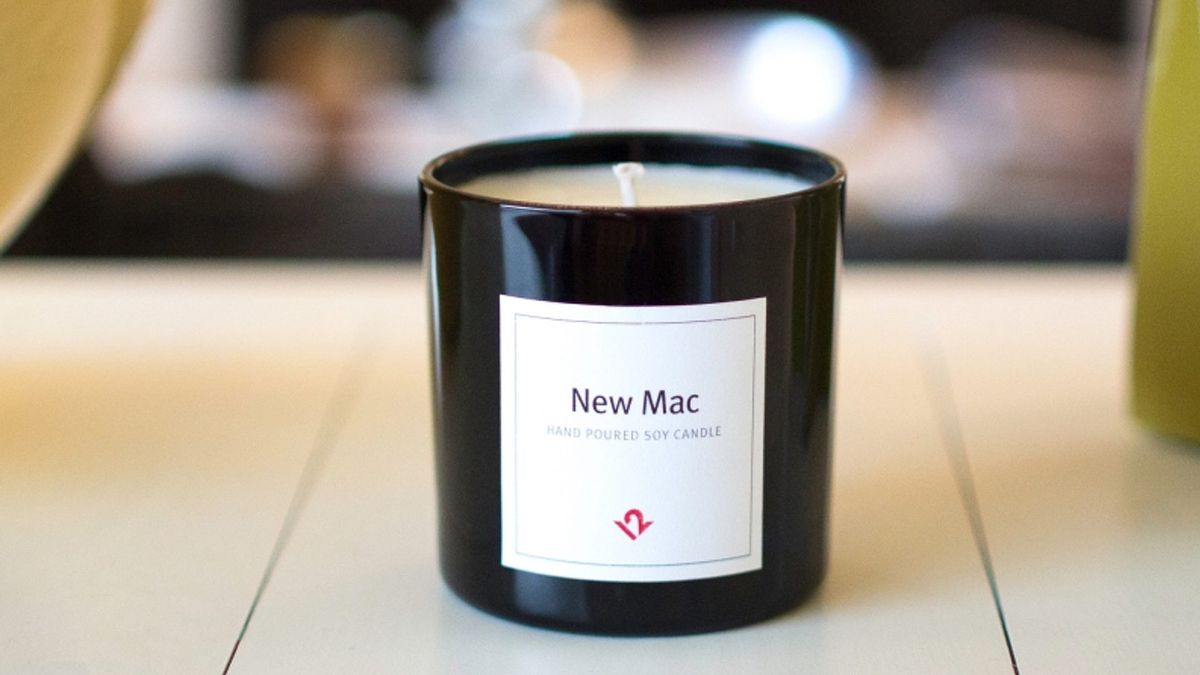 Sviečka, ktorá vonia ako čerstvo rozbalený Mac? Áno, existuje a vyrába ju TwelveSouth