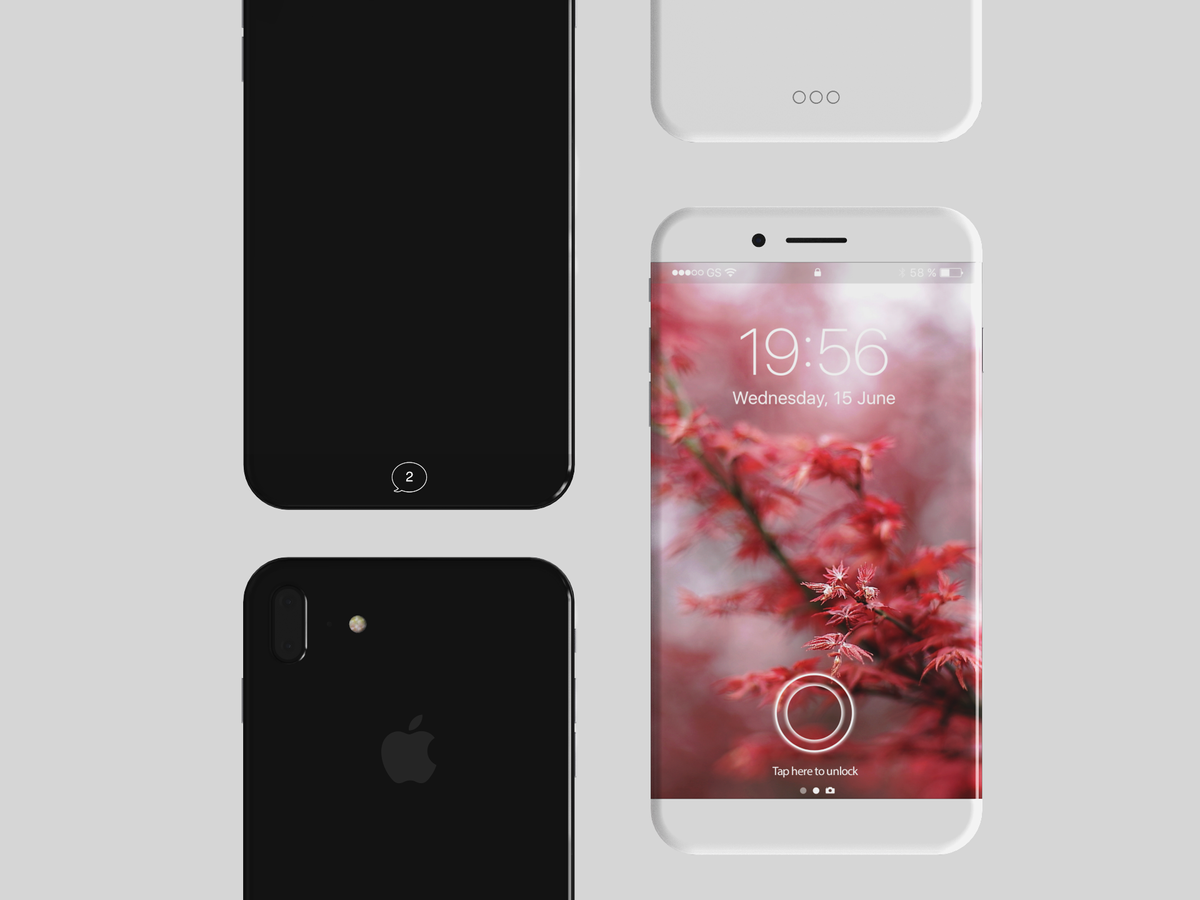 Nádherný koncept iPhone X by bol splneným snom Applistov