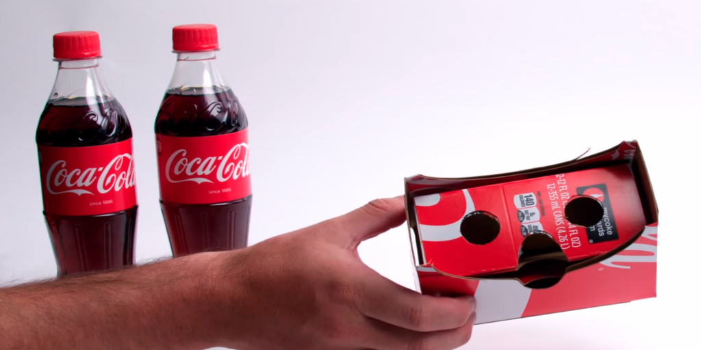 Coca-Cola prináša nové balenie, ktoré je možné použiť na sledovanie virtuálnej reality