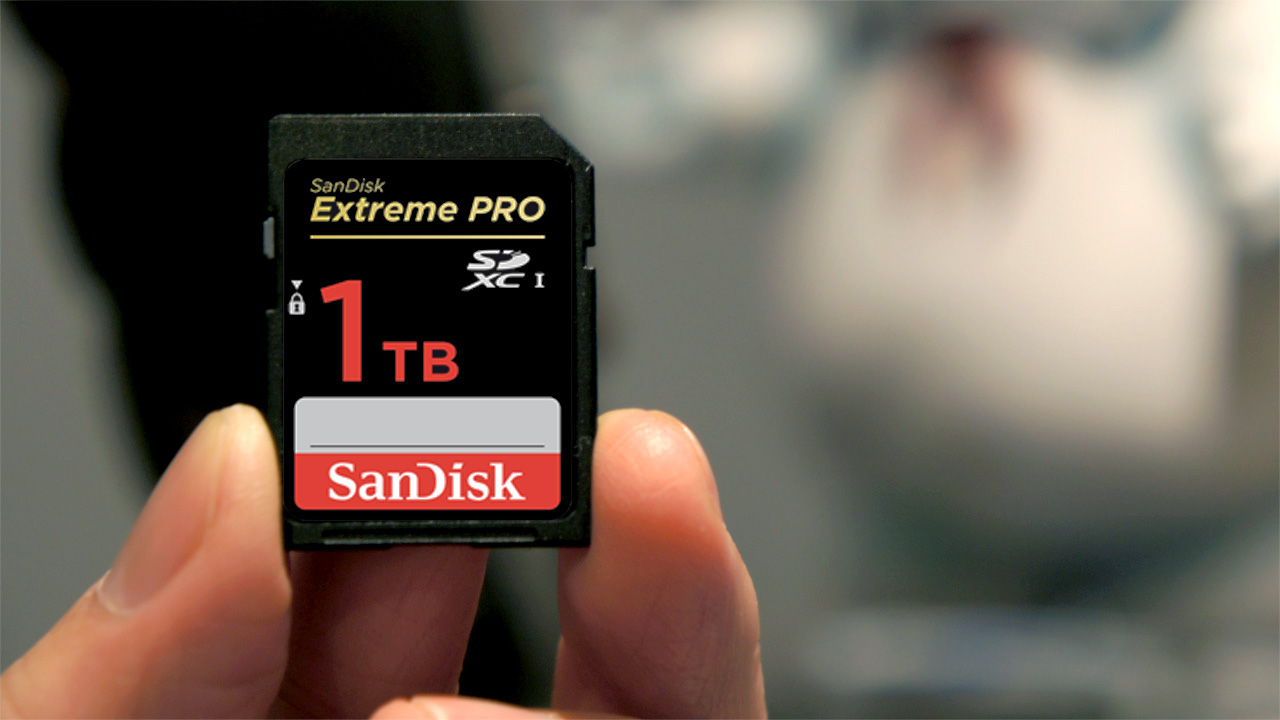 Na svete je prvá 1 TB pamäťová SD karta. Predstavila ju firma SanDisk