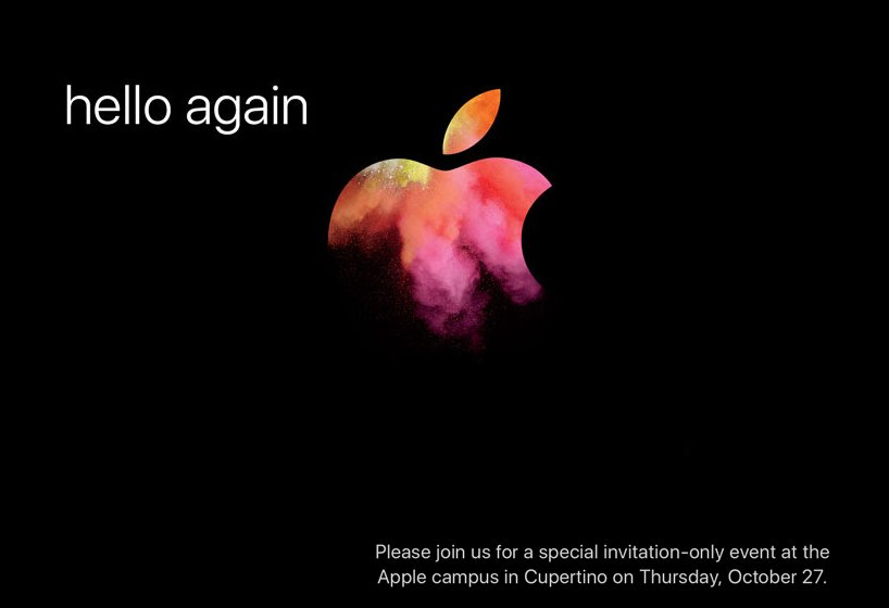Apple rozposlal pozvánky na event, ktorý sa bude konať 27.Októbra