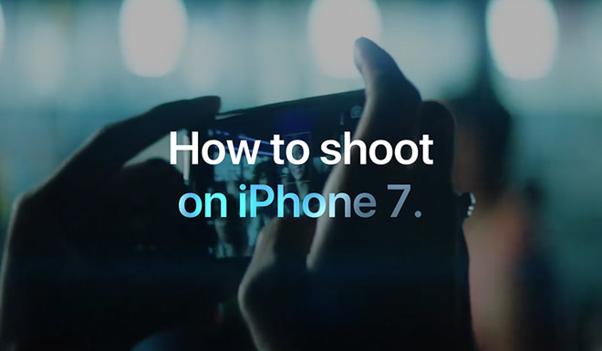 Apple vydal sériu videí pod názvom "Ako fotiť na iPhone 7"