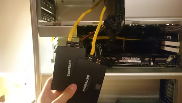 Mariánov Setup 3: RAID 0 v Macu Pro