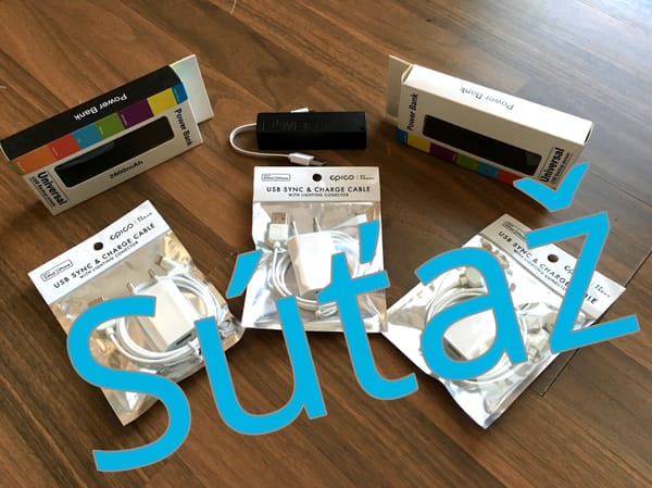Súťaž o 3x Power bank + Nabíjačka + Lightning kábel pre iOS