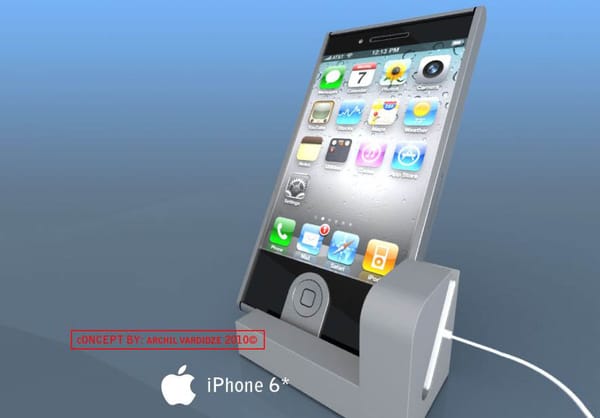 Ako si ľudia predstavovali iPhone 6 v roku 2010?