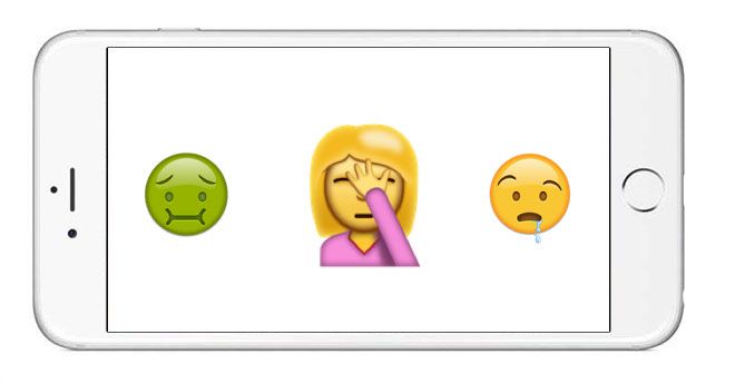 iOS 10 prinesie ďalšie nové Emoji, vrátane Facecalm