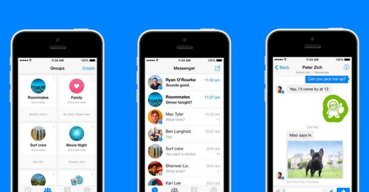 Vyšla nová aktualizácia na Messenger, umožňuje zmenu farieb, hlavného Emoji a prezývky