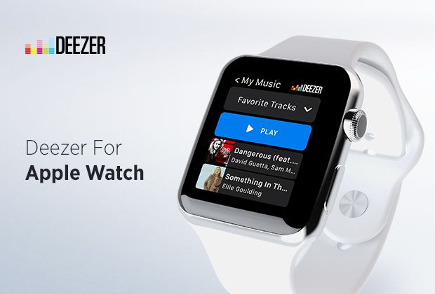 Deezer je dostupný už aj na Apple Watch