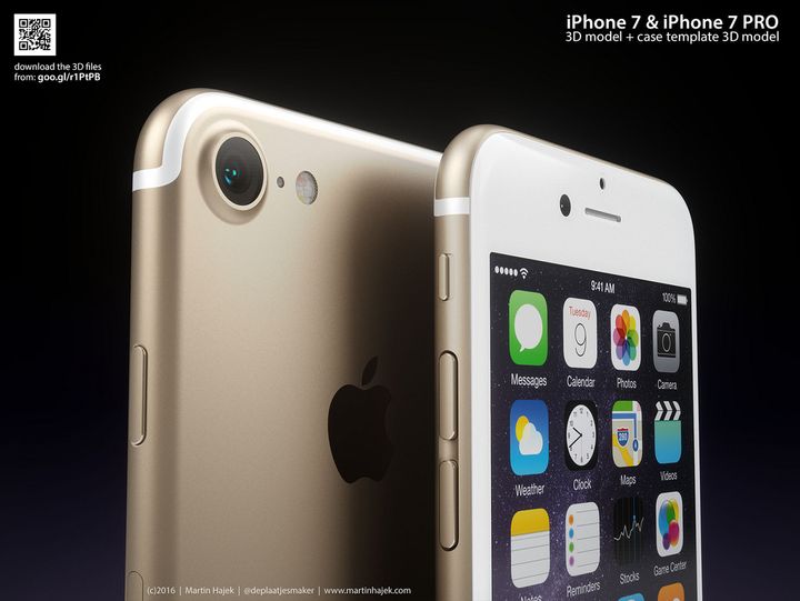 Nádherný iPhone 7 zase raz podľa Martina Hájeka