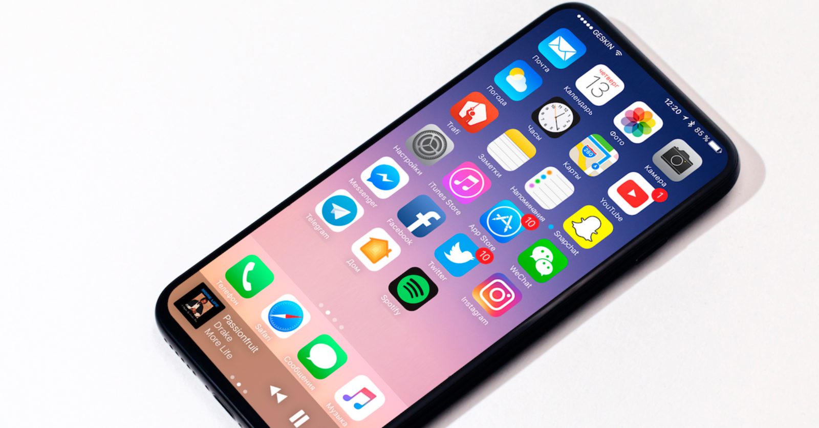 iPhone 8 možno úplne príde o snímač odtlačkov prstov