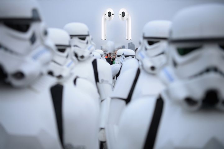 Ikonické slúchadlá od Apple boli inšpirované filmom Star Wars
